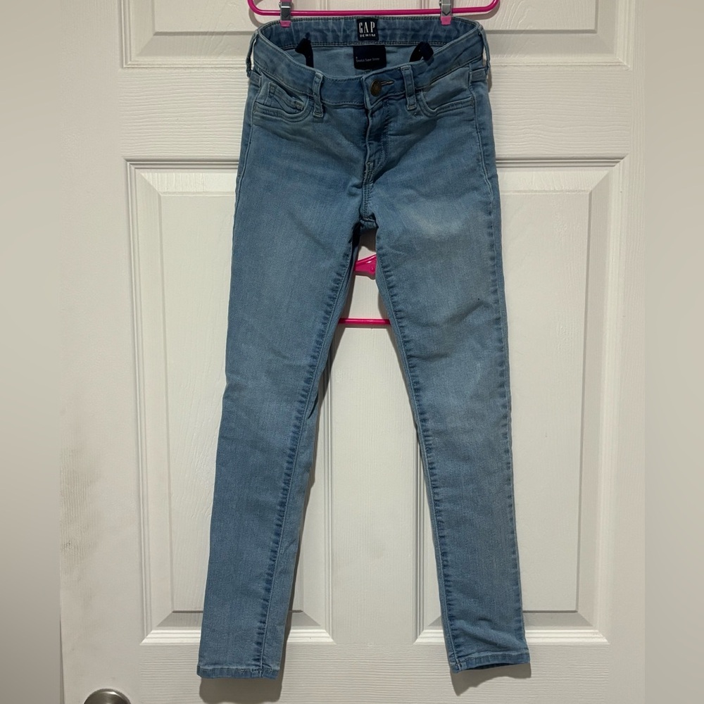 GAP Light Blue Kids Stretch Super Skinny Jeans